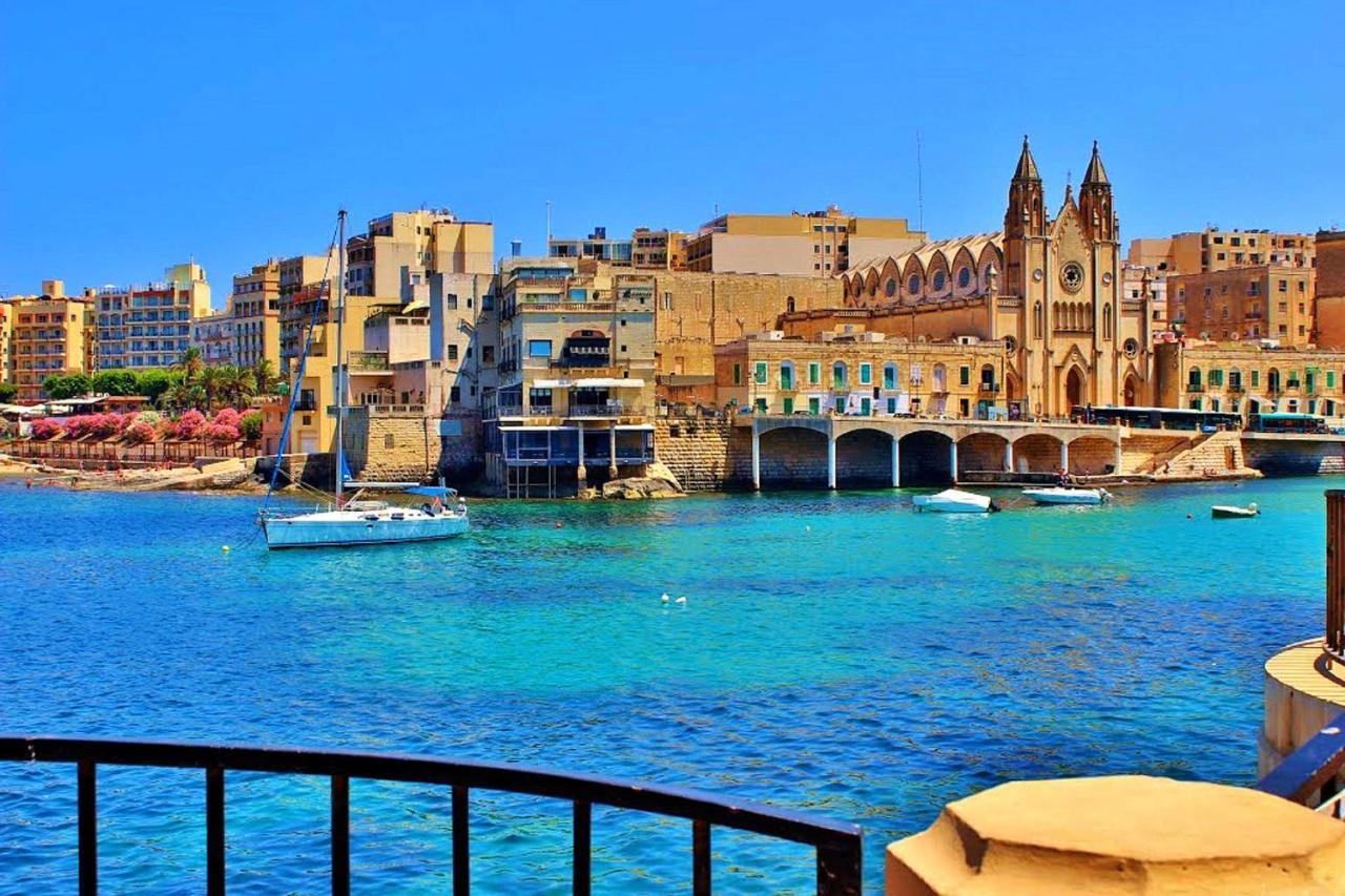 Spacious Apartment Steps To The Promenade Sliema Ngoại thất bức ảnh